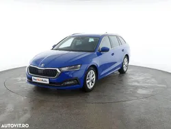 Albastru mediu normal Utilizat 2021 Skoda Octavia Premium Edition Break | 21.800 EUR (Scump)