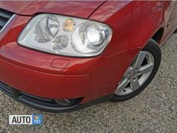 Rosu Utilizat 2006 VW Touran Monovolum | 3.699 EUR (Puțin scump)