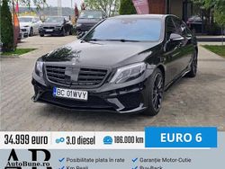 Culoarenegru Utilizat 2016 Mercedes S350 Edition 1 Berlinǎ | 34.999 EUR (Preț OK)