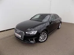 Negru metalic perleffect Utilizat 2019 Audi A4 Design | 20.490 EUR (Puțin scump)