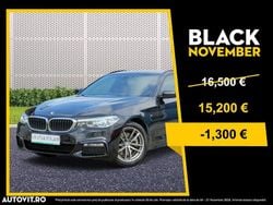 Negru Utilizat 2017 BMW 520 M Sport Break | 15.200 EUR (Super Preț)