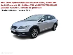 Argint Utilizat 2015 Seat Leon X-Perience 4Drive Break | 9.250 EUR