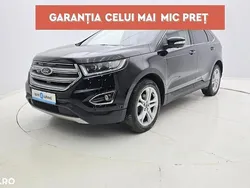 Negru Utilizat 2016 Ford Edge Titanium SUV | 19.750 EUR (Puțin scump)