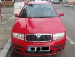 Rosu Utilizat 2008 Skoda Fabia Break | 2.200 EUR (Puțin scump)