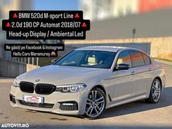 Gri Utilizat 2018 BMW 520 M Sport Berlinǎ | 25.990 EUR (Scump)