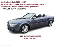 Gri Utilizat 2008 Audi Cabriolet Cabrio | 5.150 EUR