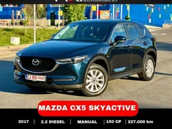 Albastru Utilizat 2017 Mazda CX-5 Exclusive-Line SUV | 12.499 EUR (Preț OK)