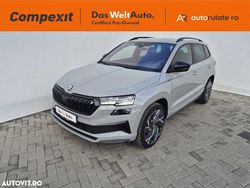 Gri deschis normal Utilizat 2022 Skoda Karoq SportLine SUV | 28.500 EUR (Scump)