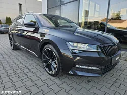 Negru Utilizat 2021 Skoda Superb SportLine Break | 26.000 EUR (Preț OK)