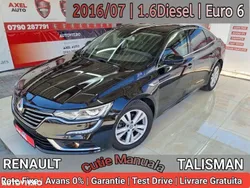 Negru Utilizat 2016 Renault Talisman Berlinǎ | 10.999 EUR (Preț OK)