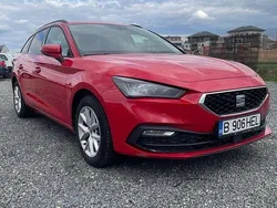 Roșu Utilizat 2021 Seat Leon ST Style Break | 11.067 EUR (Super Preț)