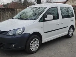 Alb Utilizat 2014 VW Caddy Monovolum | 8.990 EUR (Puțin scump)