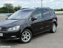 Negru Utilizat 2013 VW Sharan Comfortline Monovolum | 9.450 EUR (Preț OK)