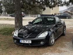Negru Utilizat 2008 Mercedes SLK200 Cabrio | 6.500 EUR