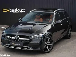 Negru Utilizat 2022 Mercedes C220 Avantgarde Break | 31.990 EUR (Preț bun)