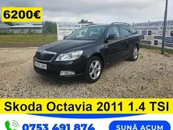 Negru Utilizat 2011 Skoda Octavia Break | 6.200 EUR (Scump)
