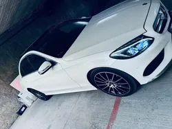 Alb Utilizat 2018 Mercedes C220 AMG Berlinǎ | 25.300 EUR (Scump)