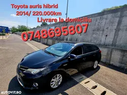 Negru Utilizat 2014 Toyota Auris Hybrid Sol Break | 10.500 EUR (Preț OK)