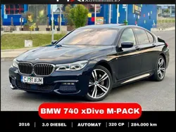 Negru Utilizat 2016 BMW 740 Berlinǎ | 32.700 EUR (Scump)