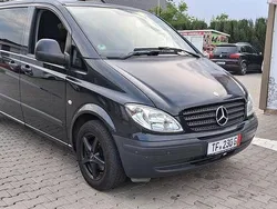 Negru Utilizat 2006 Mercedes Vito Monovolum | 6.850 EUR (Puțin scump)