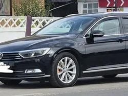 Negru Utilizat 2015 VW Passat R-line Break | 11.500 EUR (Scump)