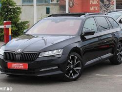 Negru Utilizat 2022 Skoda Superb SportLine Break | 19.828 EUR (Preț OK)