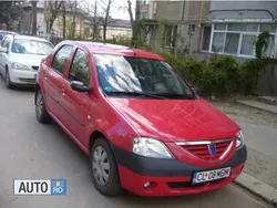 Rosu Utilizat 2008 Dacia Logan Berlinǎ | 1.950 EUR (Preț OK)