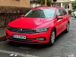 Rosu Utilizat 2021 VW Passat Break | 17.400 EUR (Preț bun)
