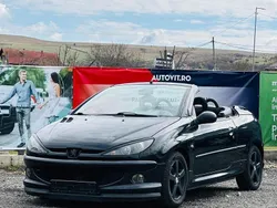 Negru Utilizat 2006 Peugeot 206 CC Cabrio | 2.490 EUR