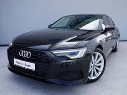 Negru metalic perleffect Utilizat 2018 Audi A6 Design | 31.990 EUR (Scump)