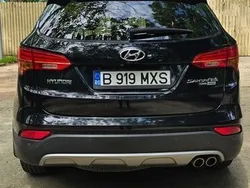 Negru Utilizat 2015 Hyundai Santa Fe Style SUV | 12.800 EUR (Super Preț)