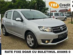 Argint Utilizat 2015 Dacia Sandero Lauréate Hatchback | 5.990 EUR (Preț OK)