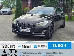 Negru Utilizat 2013 BMW 520 Gran Turismo Luxury Line Berlinǎ | 15.999 EUR