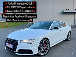 Alb Utilizat 2018 Audi A7 Competition Hatchback | 28.990 EUR (Super Preț)
