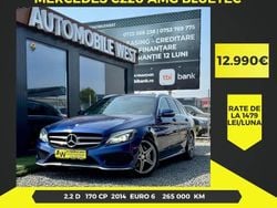 Culoarealbastru Utilizat 2014 Mercedes C220 AMG line Break | 12.990 EUR (Puțin scump)