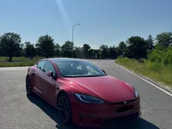 Rosu Utilizat 2022 Tesla Model S Plaid Berlinǎ | 58.000 EUR