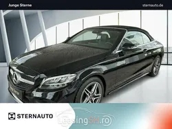 Negru Utilizat 2023 Mercedes C180 AMG line Cabrio | 42.049 EUR (Preț OK)