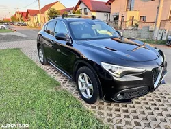 Negru Utilizat 2018 Alfa Romeo Stelvio Super SUV | 18.500 EUR (Super Preț)