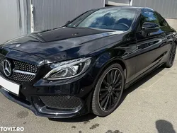 Culoarenegru Utilizat 2018 Mercedes C220 AMG line Coupe | 23.450 EUR (Puțin scump)