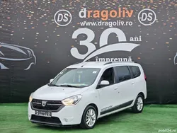 Alb Utilizat 2018 Dacia Lodgy Monovolum | 9.499 EUR (Scump)