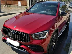 Rosu Utilizat 2021 Mercedes GLC43 AMG AMG SUV | 48.500 EUR