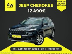 Negru Utilizat 2015 Jeep Cherokee Limited SUV | 12.490 EUR