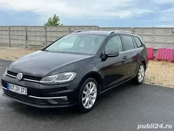 Negru Utilizat 2018 VW Golf VII Highline Break | 10.590 EUR (Preț OK)