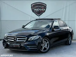 Negru Utilizat 2020 Mercedes E220 AMG line Berlinǎ | 27.491 EUR (Preț OK)