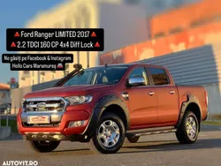 Rosu Utilizat 2017 Ford Ranger Limited Pickup | 19.990 EUR (Scump)
