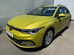 Galben mediu normal Utilizat 2021 VW Golf VIII Style Break | 25.700 EUR (Scump)