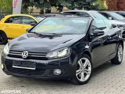 Negru Utilizat 2013 VW Golf Cabriolet Highline Cabrio | 6.300 EUR