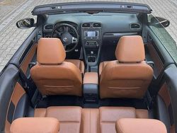 Negru Utilizat 2012 VW Golf Cabriolet Cabrio | 7.300 EUR