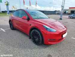 Rosu Utilizat 2021 Tesla Model Y Long Range SUV | 30.900 EUR (Preț bun)