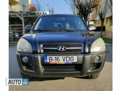Negru Utilizat 2008 Hyundai Tucson SUV | 3.900 EUR (Preț bun)